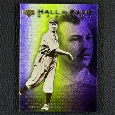 Cy Young 2001 Upper Deck Hall of Famers #G9 Hall of Fame Gallery Indians