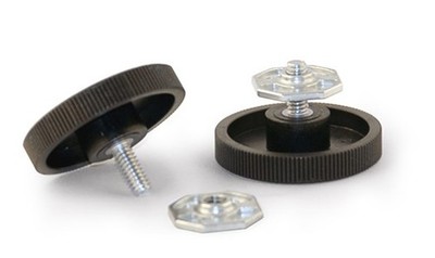 American Motorhome RV Carefree Awning Knob + Nut 901022 pair round