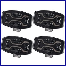 4x LED Fernscheinwerfer 12V 24V Fernlicht mit...