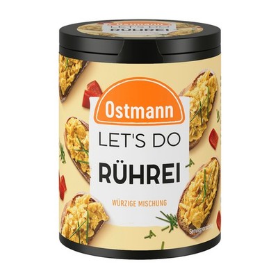 Ostmann Lets Do Rührei Gewürzsalz geschmackvolle Würze Packung 75g