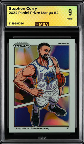 Stephen Curry #4 2024 Panini Prizm Manga card