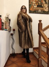 Stupendo Cappotto in pelliccia di Marmotta, taglia M, senza difetti come da foto