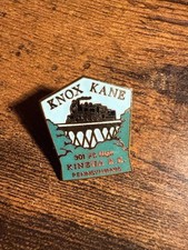 Knox Kane Reading Railroad Pennsylvania Steam Train Kinzua Viaduct Lapel Pin