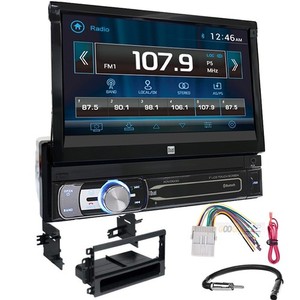 XDVD600 7" Flip-Up Screen DVD AM/FM Bluetooth Stereo for 2003-2006 GMC Sierra