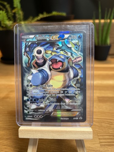 Blastoise EX XY122 Black Star Promo Full Art Holo Rare 2016 Pokemon Card - Picture 5 of 5