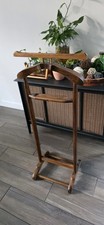 Vintage Solid Wood Coat Butler/ Valet Stand