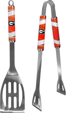 NCAA Georgia Bulldogs Steel BBQ Tool Set (2 Piece)