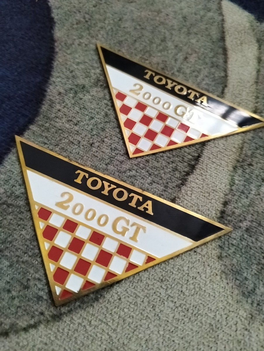 Fits For Toyota GT 2000 emblem and logo Decoration Mask Emblem
