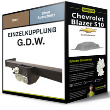 Starre Anhängerkupplung für CHEVROLET Blazer S10 01.1994-09.2005 Typ S10 G.D.W.