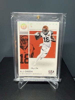 2017 Panini Encased A.J. Green #88 Diamond 1/1 RARE