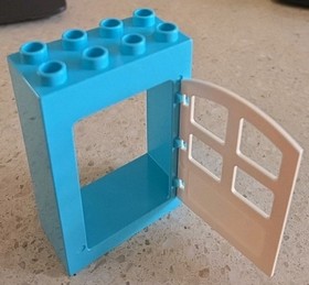 LEGO DUPLO CELESTIAL WALL WHITE DOOR 10593 FROZEN ICE CASTLE - VINTAGE