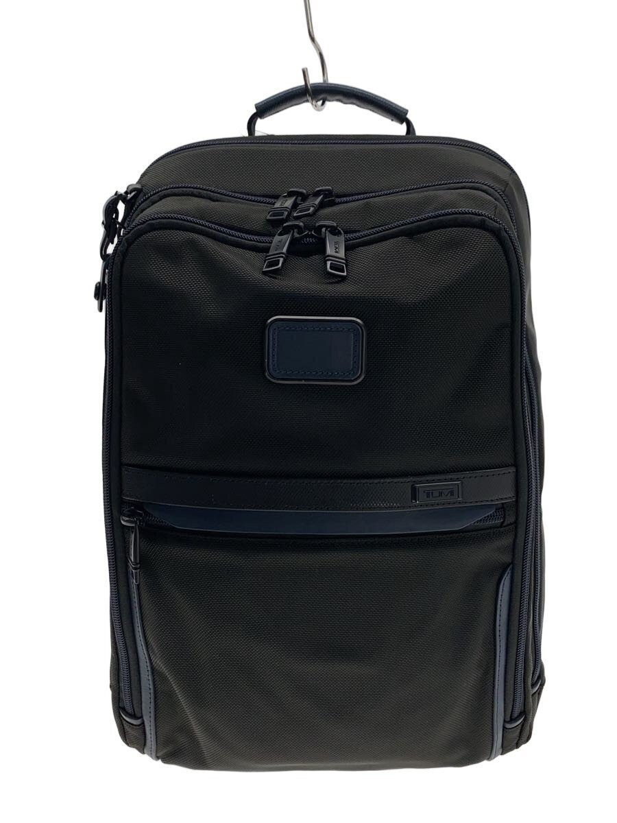 TUMI Backpack Polyester Black Durable Travel Bag … - image 1