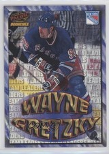 1997-98 Pacific Invincible NHL Regime Wayne Gretzky #218 HOF 00br