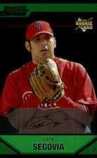 Zack Segovia 2007 Bowman Draft Picks & Prospects #BDP16 Phillies MLB READ