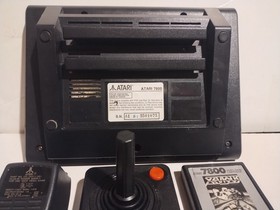 Atari 7800 Pro System w Game Cartridge Tested *Read Description*