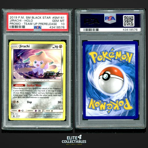 Jirachi SM161 Prerelease - PSA 10 (Sun & Moon Promo)