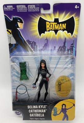 2005 The Batman 4.5'' SELINA KYLE Catwoman Cartoon DC Mattel New