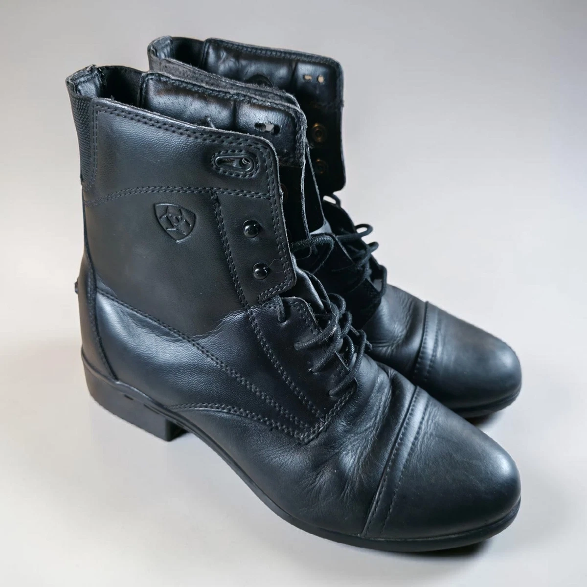 Ariat Waterproof Black Leather Front Zip Paddock Boots ATS Work Equestrian Mens Men main image 4