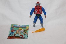 Vintage Mekaneck HE-MAN MOTU Masters of the Universe COMPLETE W Weapon & Book