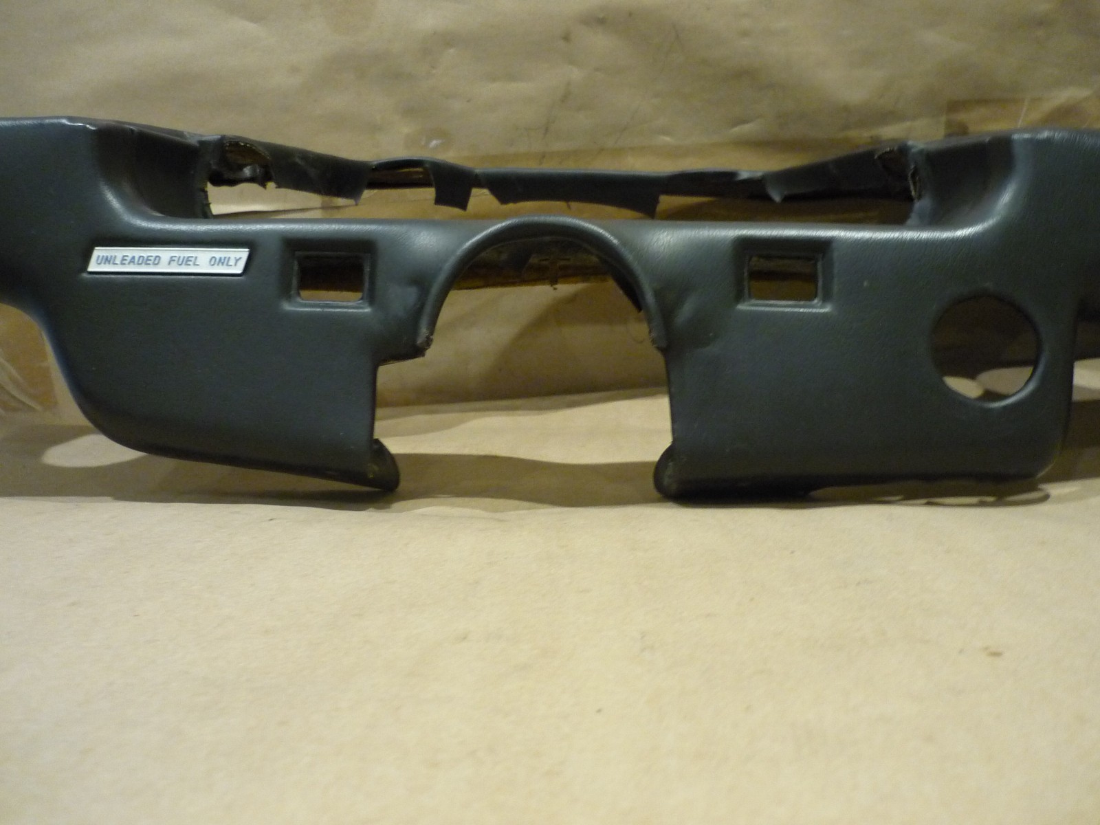 Ferrari 308-  Dashboard Assy Panel - Black- P/N 61421200