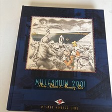 DCL Disney Cruise Line Boxed 2000 Photo Album Memory Boxed 5 Pin Magic Wonder
