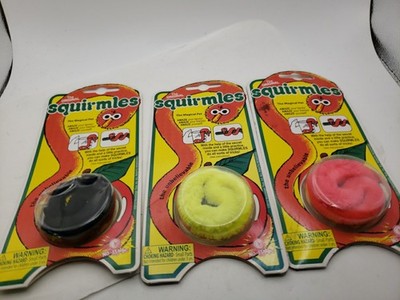Squirmles Lot Black Yellow Pink New 3 Magic Toy Gift secret Trick 