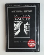 American Gangster DVD, 2007, 2-Disc Set, Collectors Edition Unrated Extended 