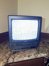 Zenith TVBR1302Z 13" CRT TV VCR Combo Retro Gaming TV Works VHS Not Working