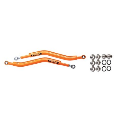 Tusk Mohawk Extreme Duty High Clearance Lower Radius Rods Orange M10 Bolts
