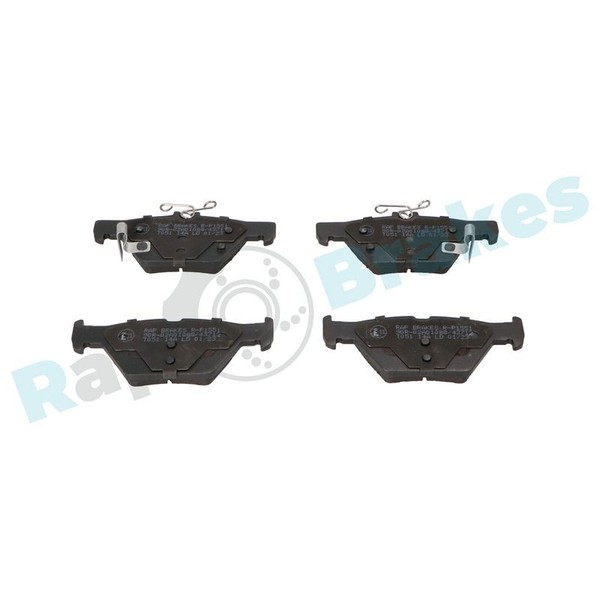 RAP Brakes Bremsbelagsatz, Scheibenbremse R-P1551 Passend FüR Subaru-image