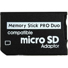 10X For Sony PSP Series Micro SD SDHC TF to Memory Stick MS Pro Duo PSP Adapter