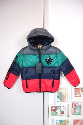 Dsquared2 Entendaunen Winter leicht Jungen Mädchen Mantel Jacke gesteppt wattiert 8 Jahre