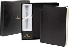 Cross Classic Century Chrome Ballpoint Pen 3502 w/ Medium Lined Journal