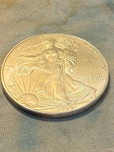 1996 1 oz Silver American Eagle (Brilliant Uncirculated) Very Low Mintage