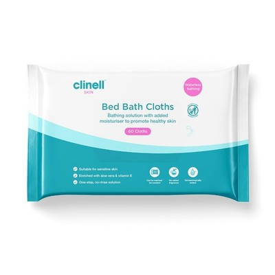 Clinell Skin Körperpflege Tücher - 1er Pack - 60er - Easy 60 