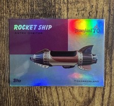 Topps Disneyland 70th Wheels - Astro Orbitor Rocket Ship - Tomorrowland - T54-12
