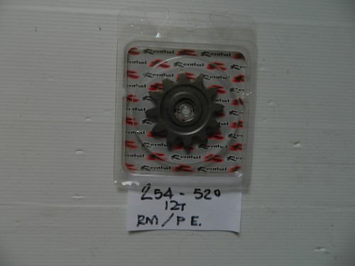 SUZUKI RM125 PE175 MOTCROSS ENDURO FRONT SPROCKET 12t 520 CLEARANCE - 第 1/1 張圖片