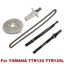 Timing Cam Chain Guide Tensioner Sprocket Kit For YAMAHA TTR125 TTR125L 00 - 07