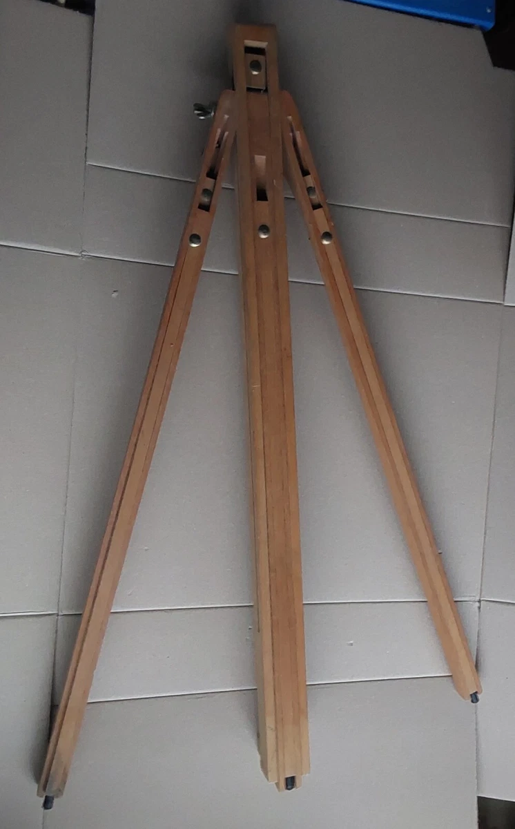 French Tall Antiqued Gold Freestanding Metal Easel Wedding