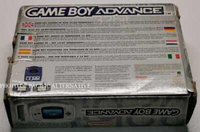 Console Nintendo Game Boy Advance Blanche – Boîte, Notice Et Console, Occasion Parfaite