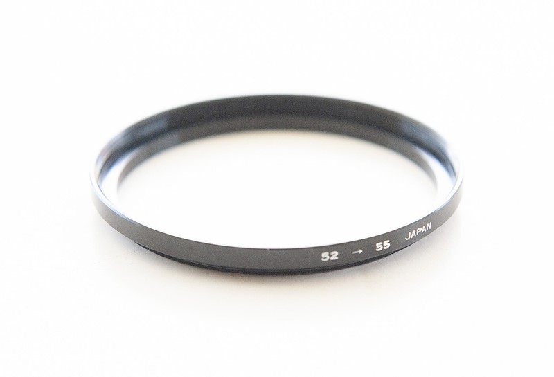 Generic 52mm - 55mm step up ring