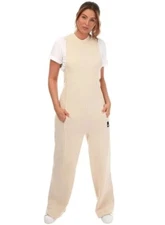 Women's Adidas Jumpsuit Always Original Lounge Fleece RRP £75