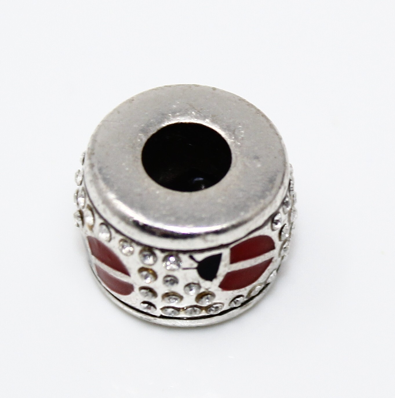 Brighton Ladybug Enamel Crystal Stopper Bead | eBay