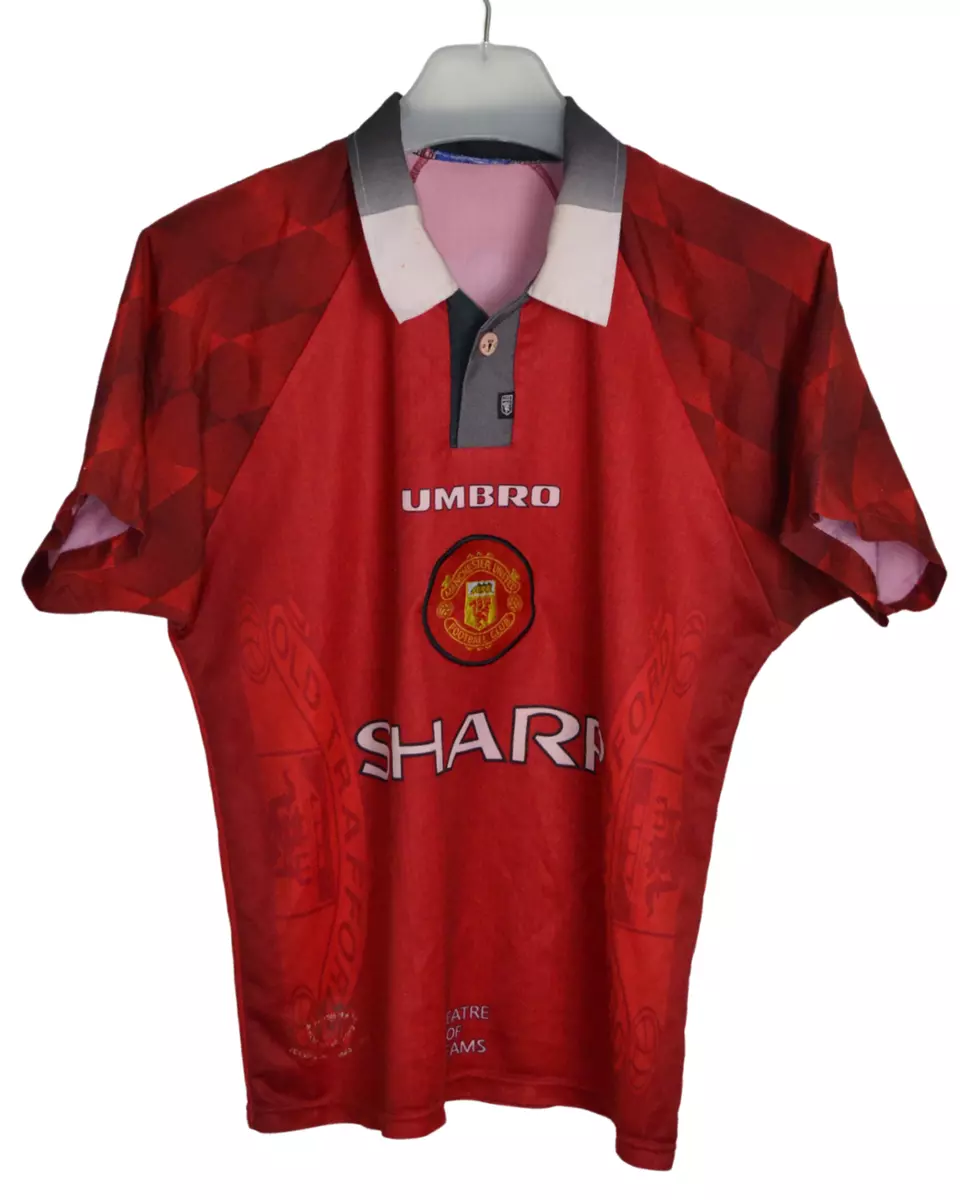 MANCHESTER UNITED 1996/1997/1998 HOME FOOTBALL SHIRT JERSEY UMBRO #11 GIGGS