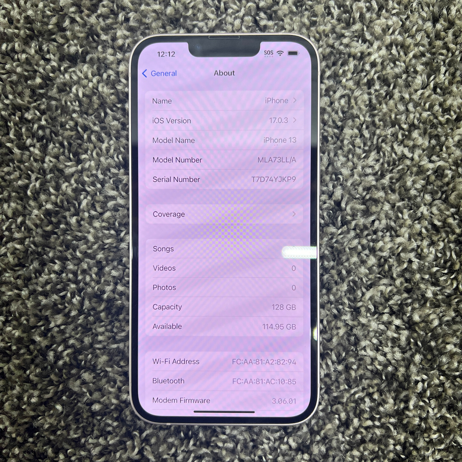 Unlocked Apple iPhone 13 128GB Pink MLA63LL/A A2481 eBay