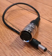 Bolex MM Power Cable for EL, EM, some ESMs, Tobin TXM-26 TXM-20B, 0.3m 1ft 