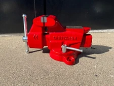 Craftsman 3 1/2" Model 391-5180 Bench Vise, Fully Restored, New Zinc Plating