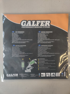 Galfer 246mm Rotor, 6-Bolt, 2.3mm, Wave, Silver | eBay