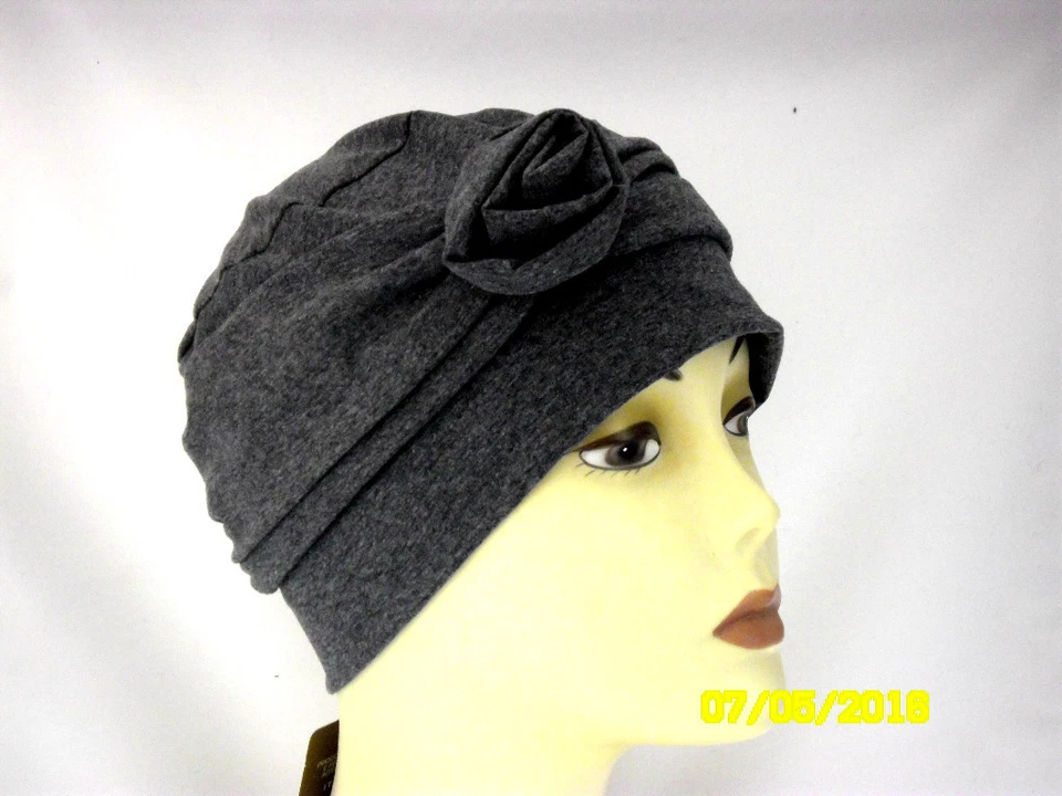 TURBANTE SPILLA CUFFIA COTONE - Imagen 4 de 4