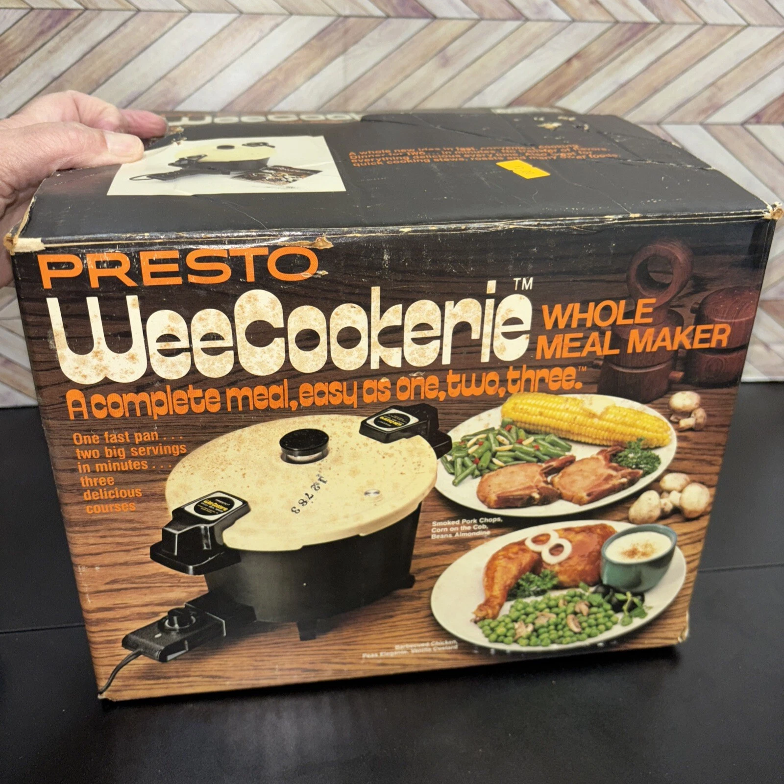Vintage Presto Wee Cookerie Whole Meal Maker Pressure Pan Cooker